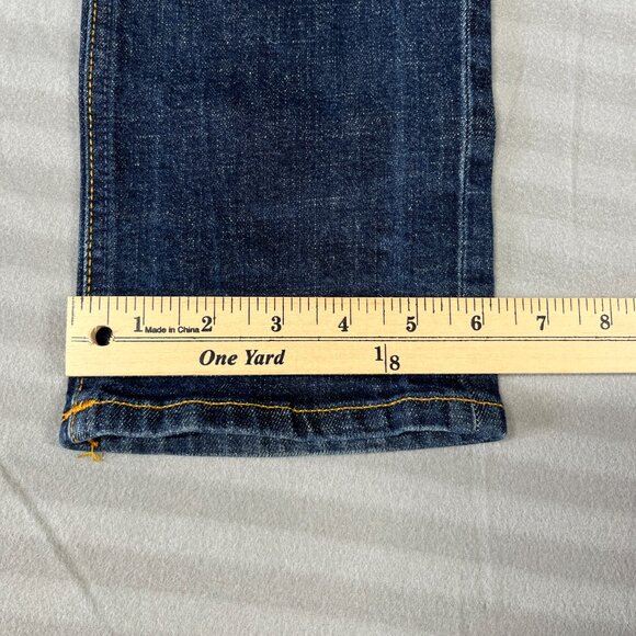 Nudie Jeans Mens Made in Italy Size 32x30 Blue Denim Mens Organic Cotton - Picture 9 of 10